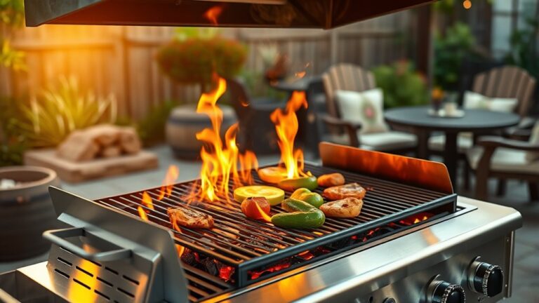 top open fire grills
