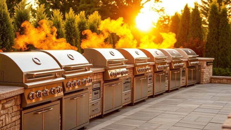 top rated 4 burner grills