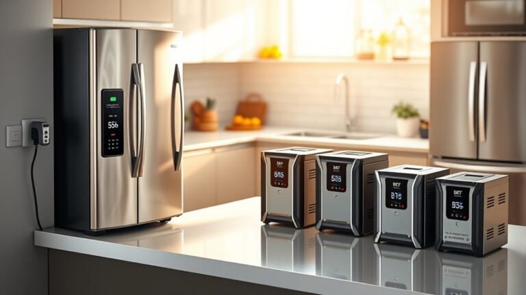 top refrigerator battery backups