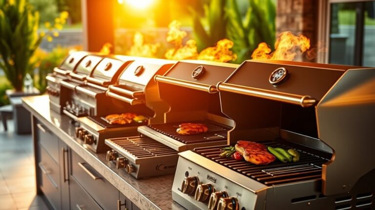 top stainless steel grills