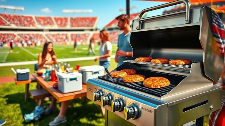 top tailgating gas grills