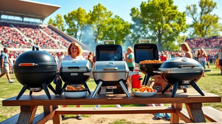 top tailgating portable grills