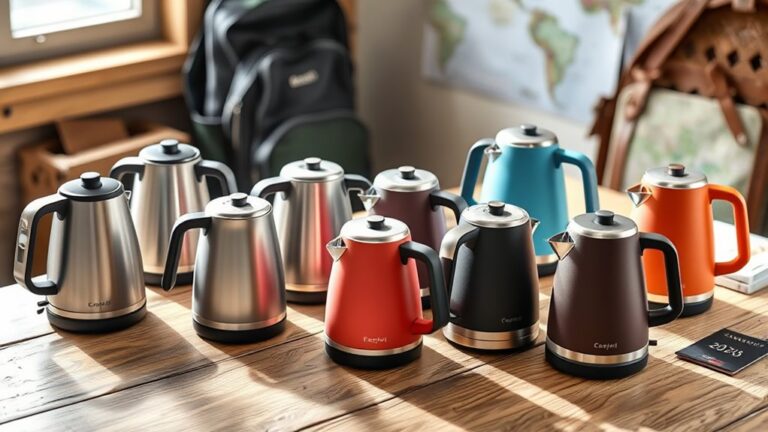 top travel electric kettles