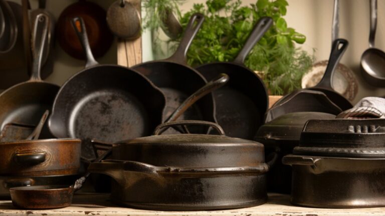 top vintage cast iron