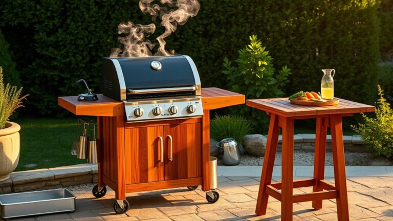 top wooden barbecue grills