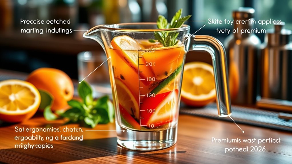 accurate durable versatile measuring glasses