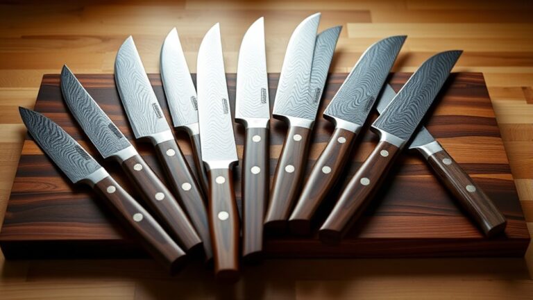 affordable damascus chef knives