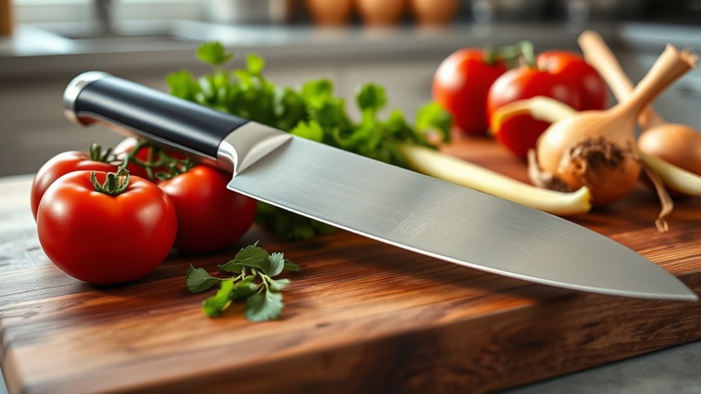 blade material handle comfort