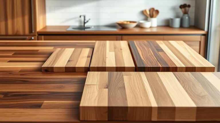 butcher block countertop finishes