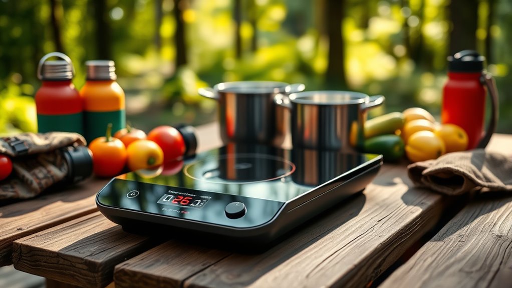 camping induction cooktop considerations