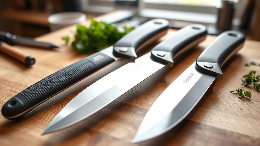 choosing a comfortable precise knife