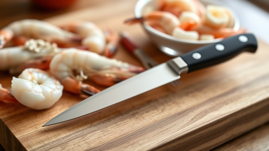 choosing a shrimp deveining knife