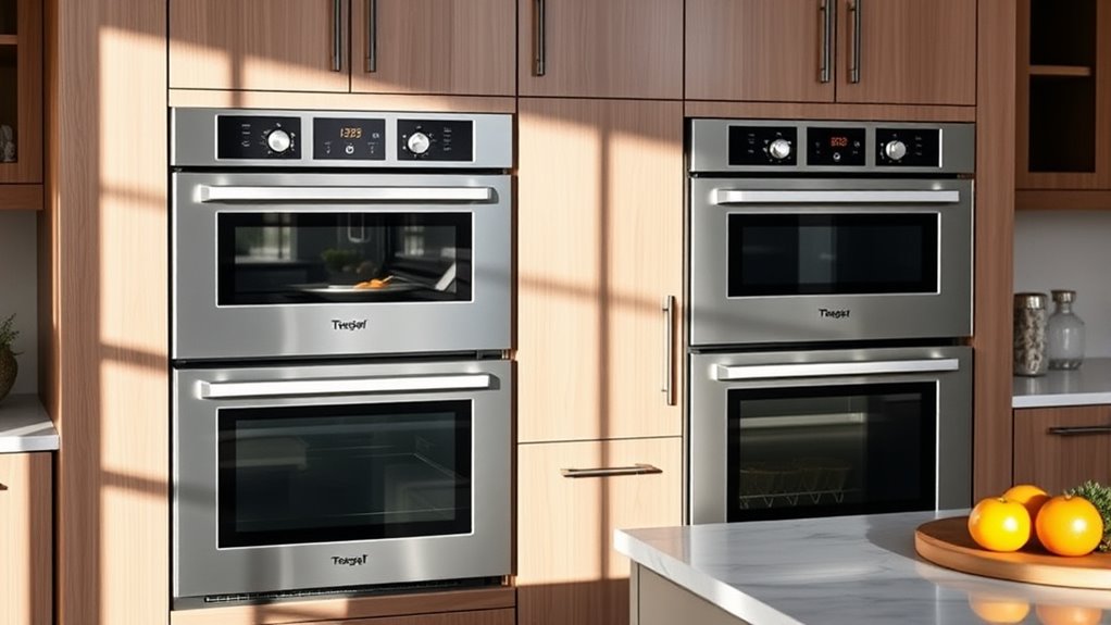choosing built in double ovens