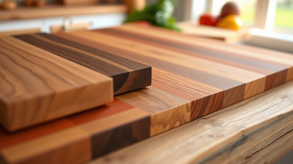 choosing durable food safe wood