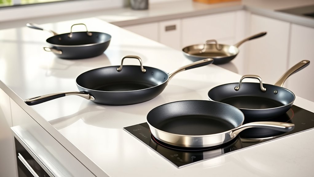 choosing induction compatible nonstick pans