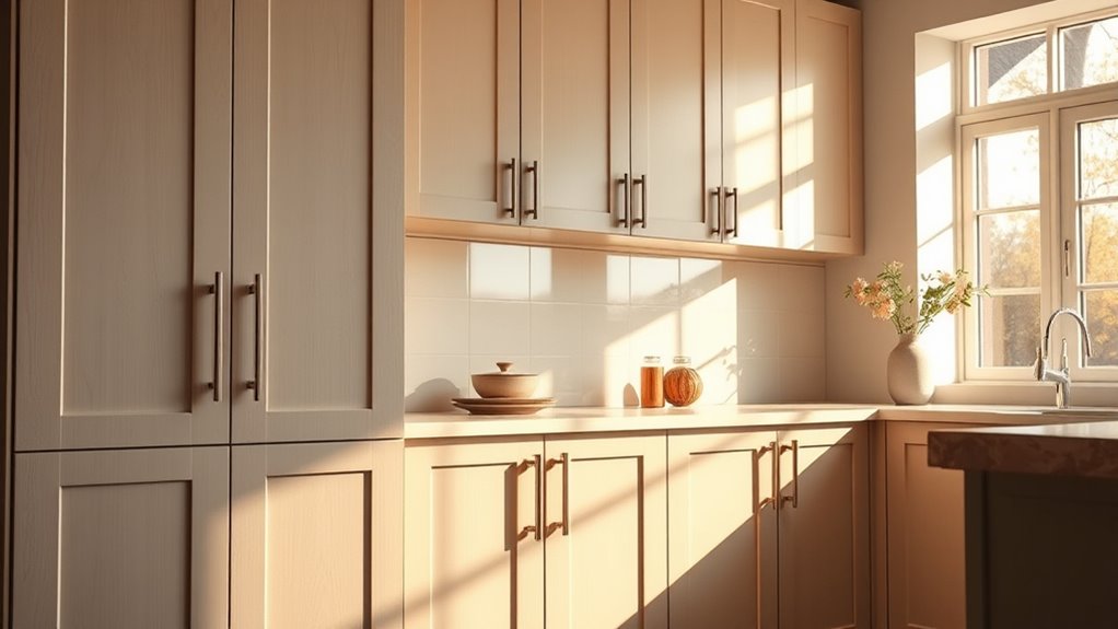 choosing kitchen cabinet sheen