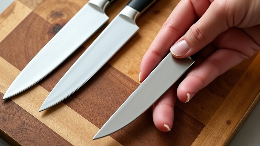 comfortable balanced sharp paring knife