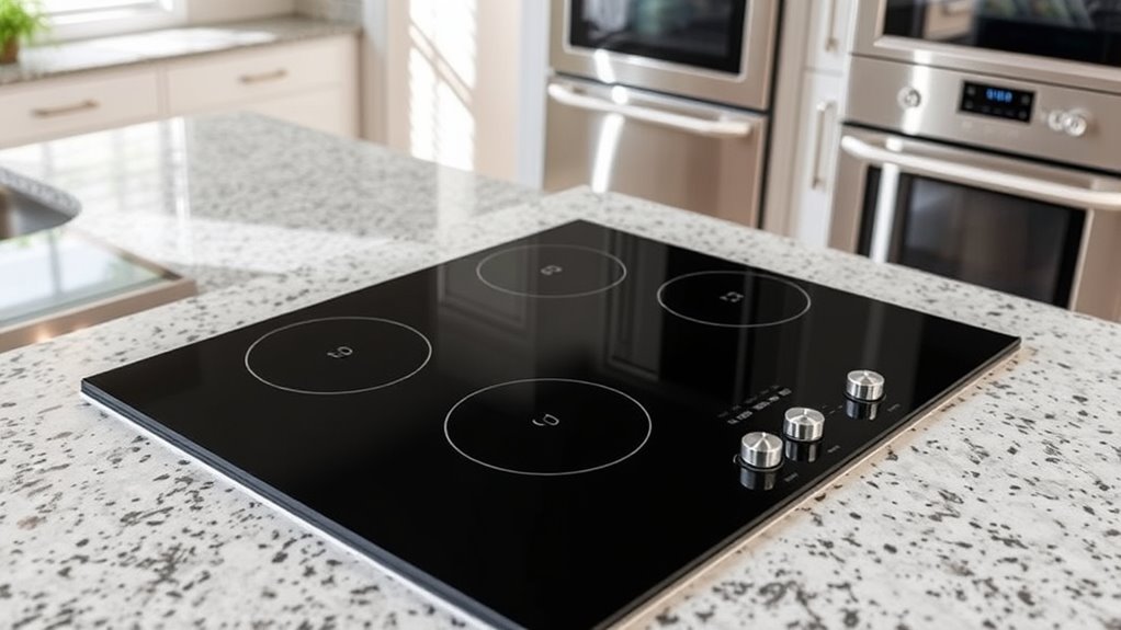 cooktop size and efficiency