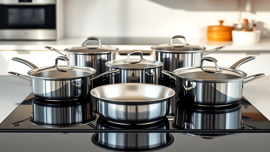 cookware material and handling