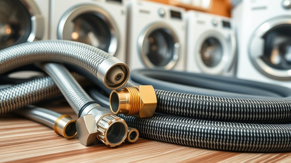 durable properly fitted hoses