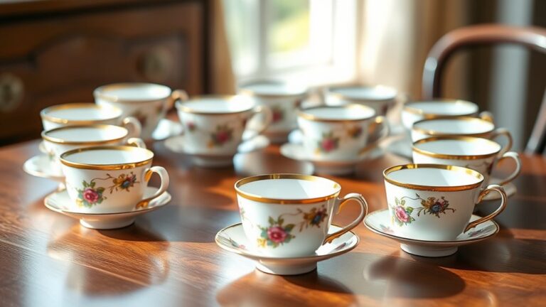 elegant bone china cups