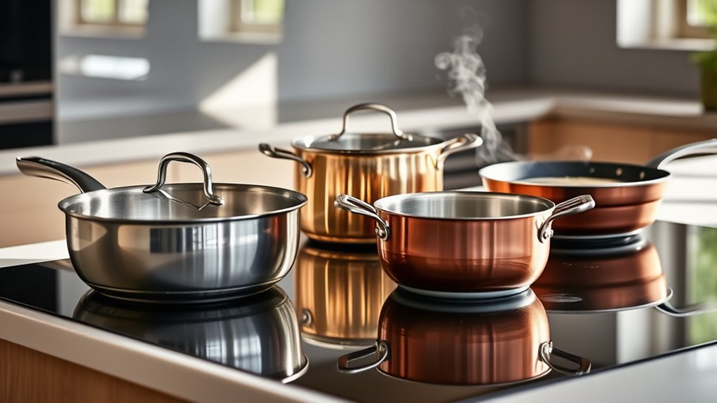 even heat distribution cookware