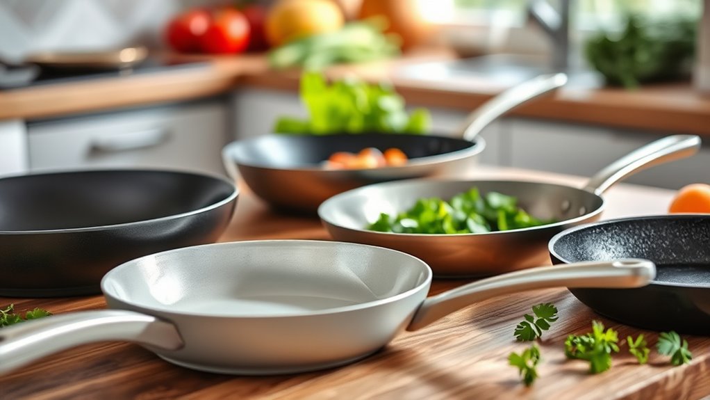 healthy frying pan selection