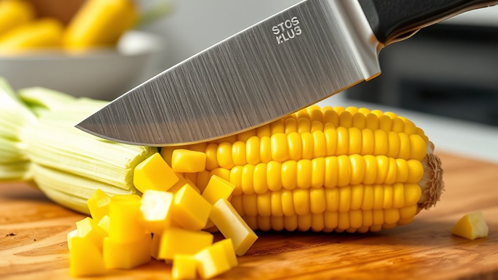 knife selection for corn
