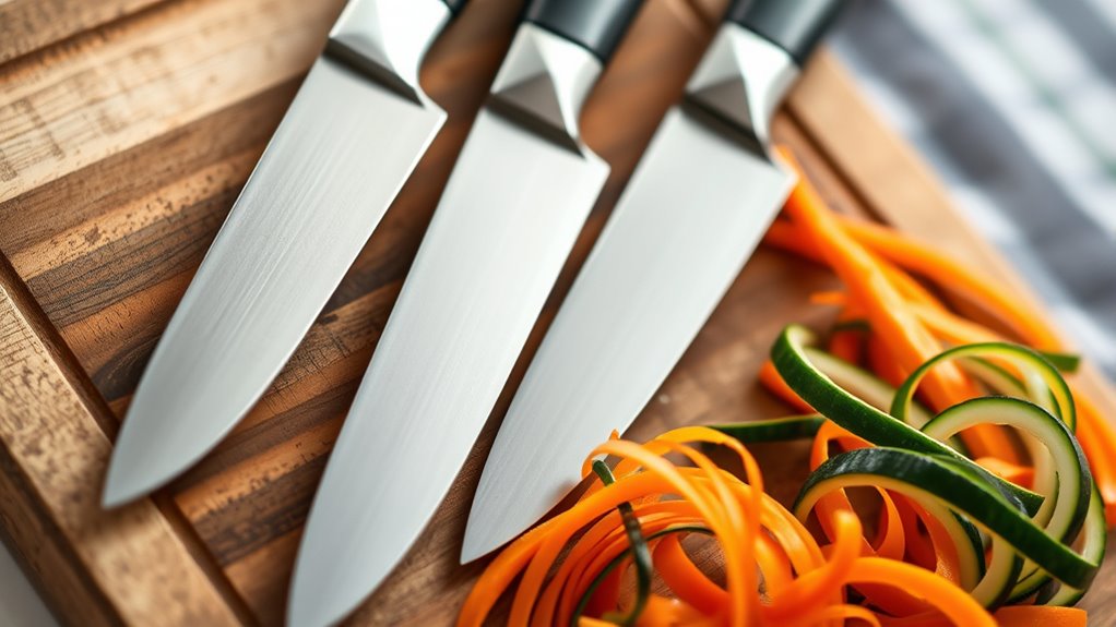 knife selection for julienne