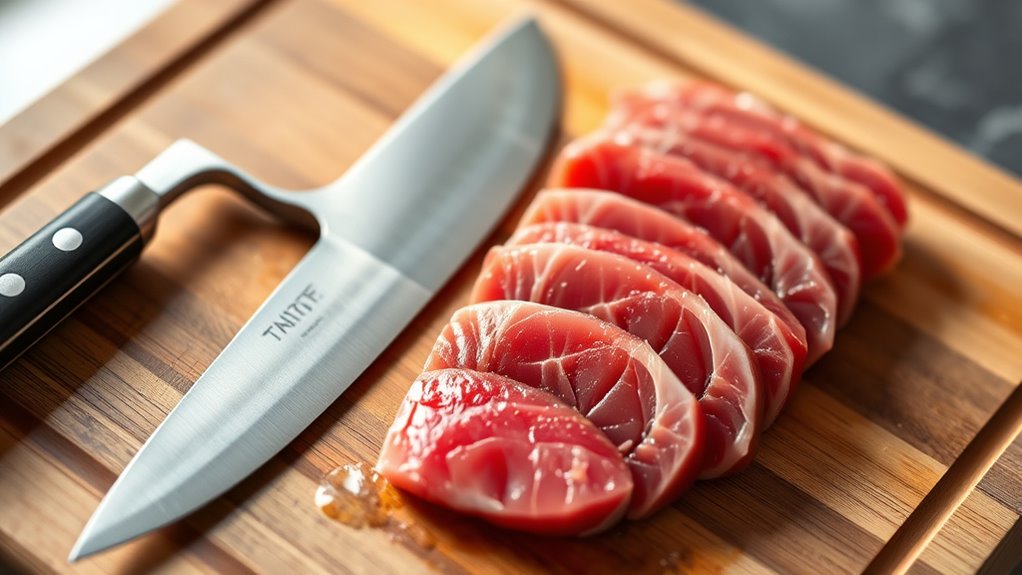 knife selection for tuna