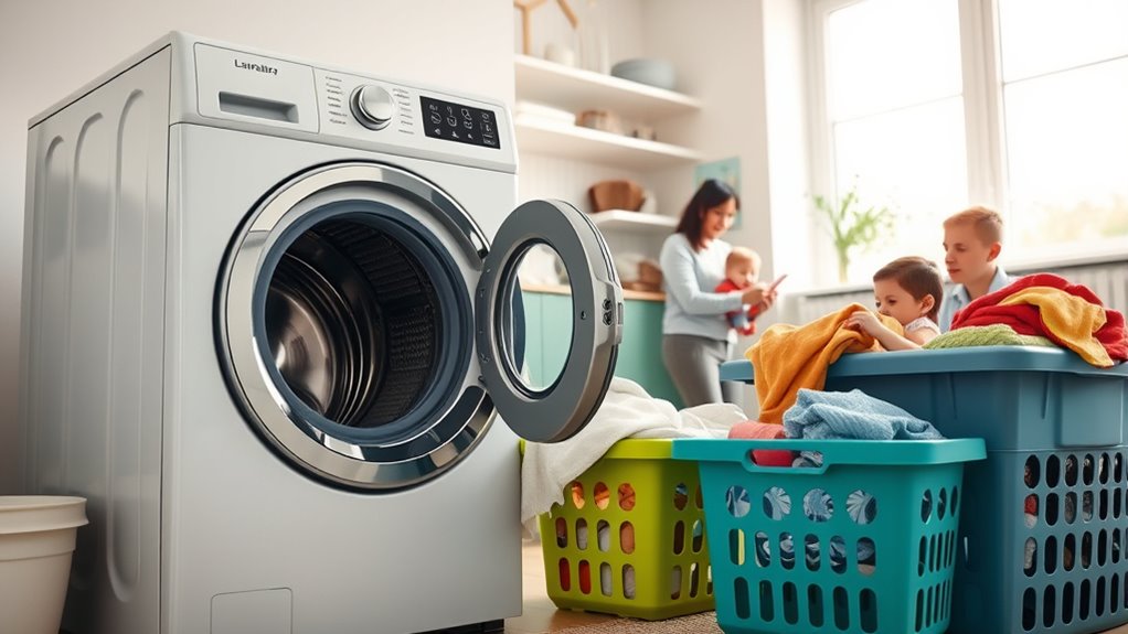 large family washing machine