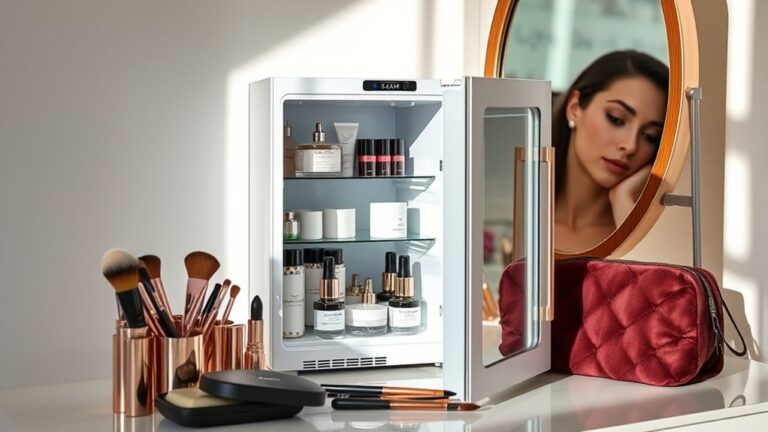 makeup refrigerators for freshness