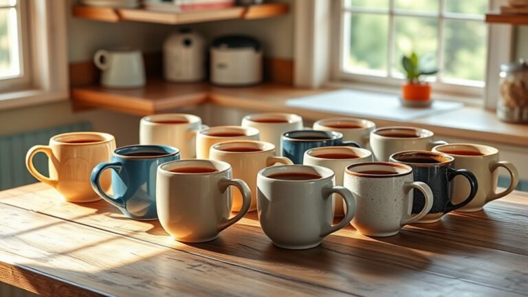 oversized coffee mugs selection