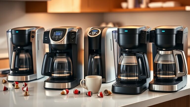 pod and carafe coffee makers