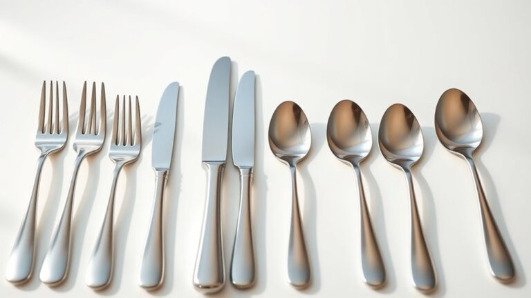safe dining with silverware