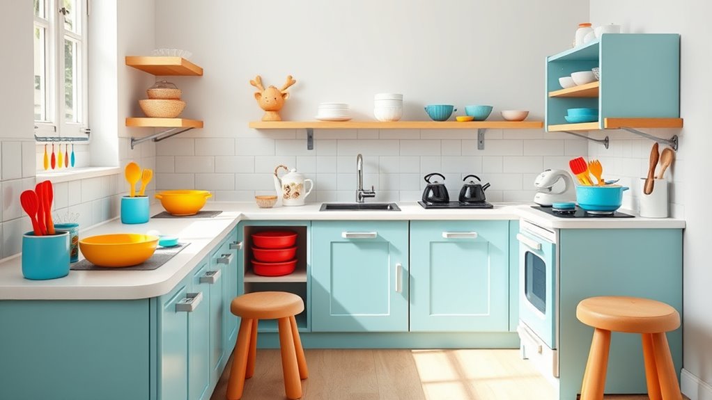 safe engaging age appropriate kitchen