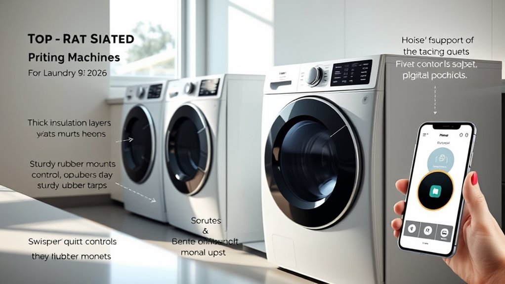 silent washing machine selection