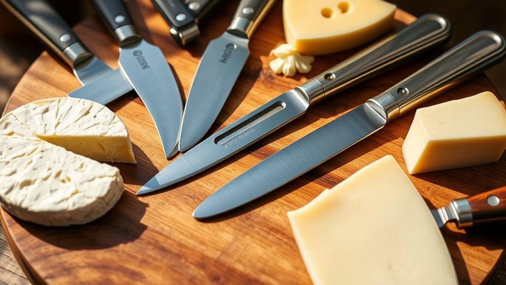 soft cheese knife selection