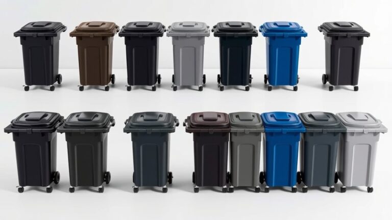 top 32 gallon wheeled trash cans
