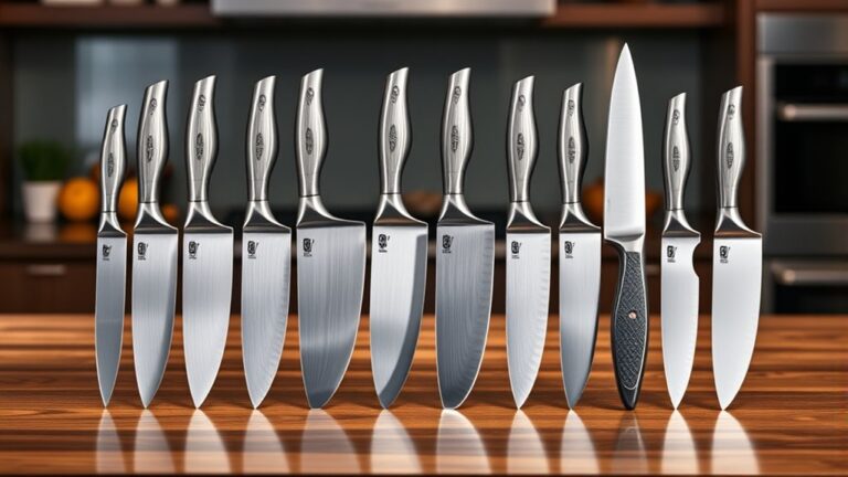 top chef knives selection