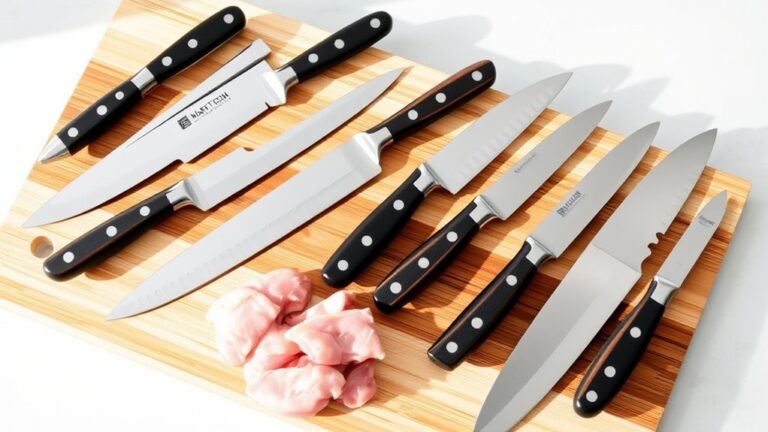 top chicken cutting knives