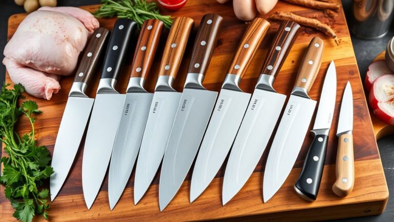 top chicken cutting knives