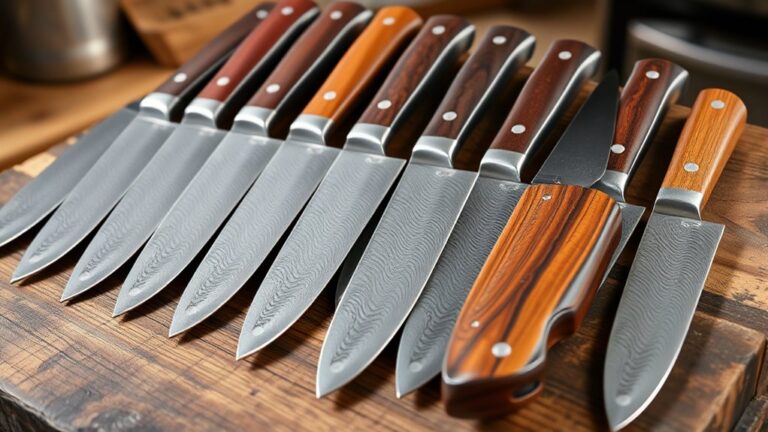 top damascus paring knives