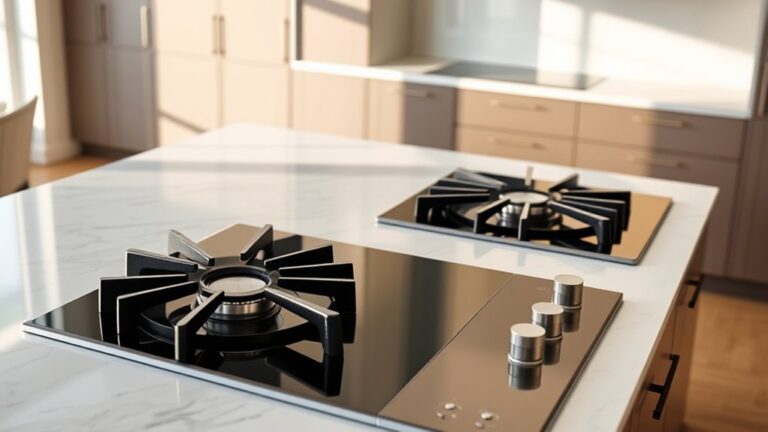 top downdraft gas cooktops