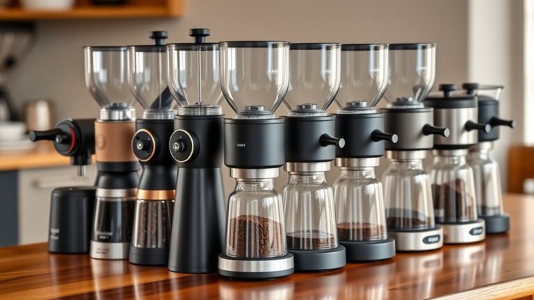 top drip coffee grinders