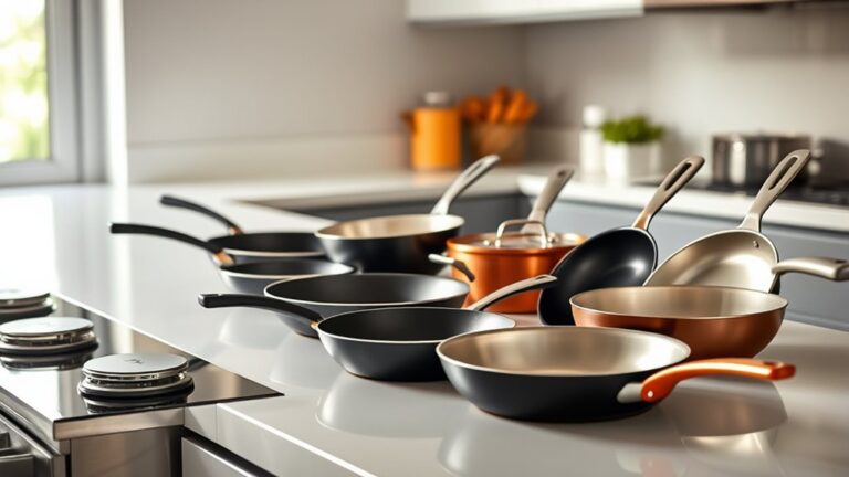 top electric stove pans