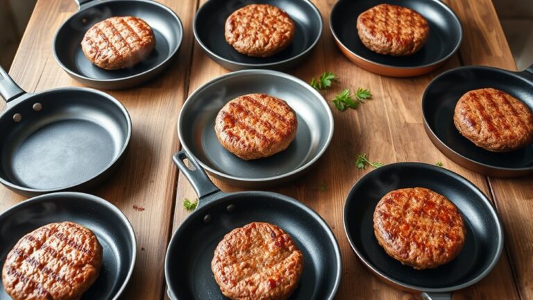 top hamburger frying pans