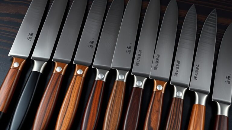 top japanese knife handles
