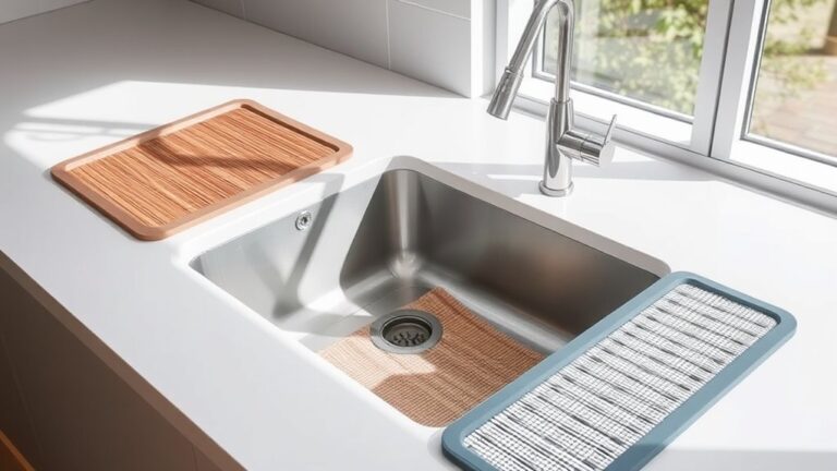 top kitchen sink mats