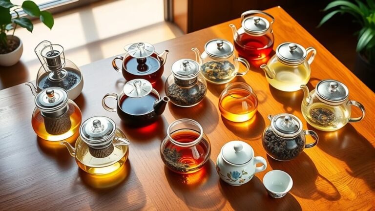 top loose tea teapots